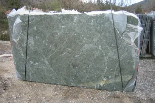 Green Galaxy marble slab surface – Marmi di Carrara – grey, green (2)