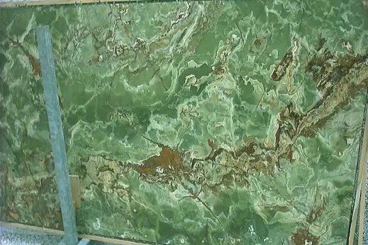 Green Onyx оникс, поверхность плиты – Marmi di Carrara – серый, зелёный (7)