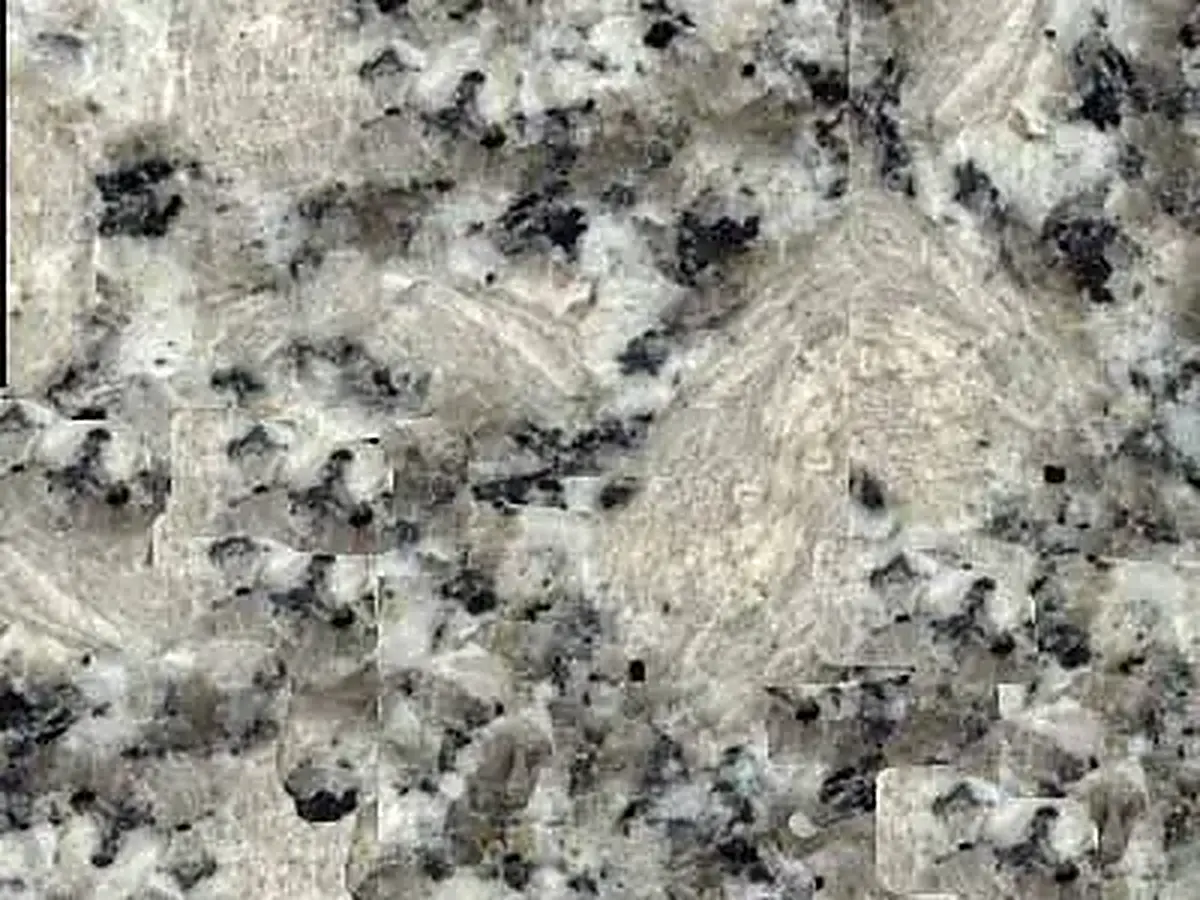 Grey Pearl Granit, polierte Probe – Marmi di Carrara – hellgrau, grau (1)