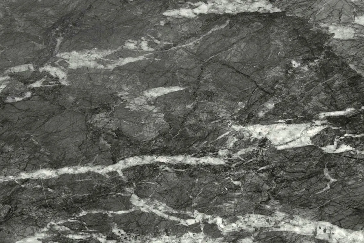 Grigio Carnico marble slab surface – Marmi di Carrara – charcoal, green (3)