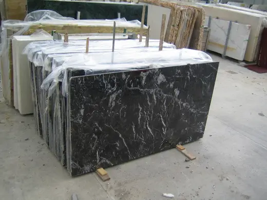 Grigio Carnico marble slab surface – Marmi di Carrara – charcoal, grey (7)