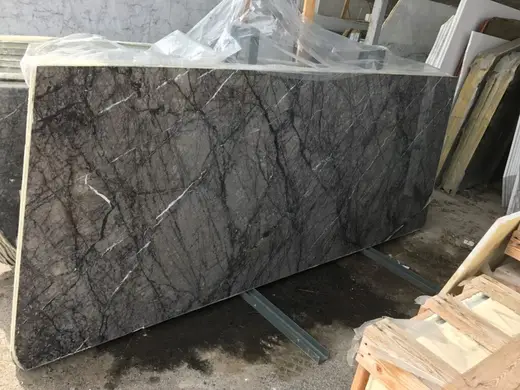 Grigio Carnico marble slab surface – Marmi di Carrara – charcoal, black (8)