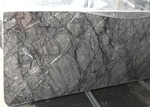 Grigio Dolomitico marble slab surface – Marmi di Carrara – green, grey (1)