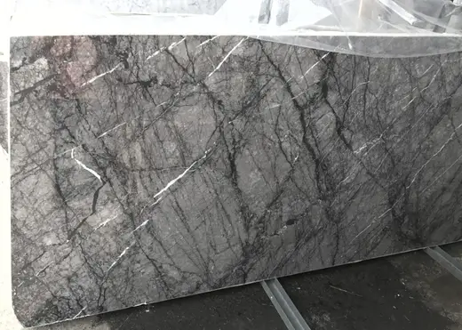 Grigio Dolomitico marble slab surface – Marmi di Carrara – green, grey (2)
