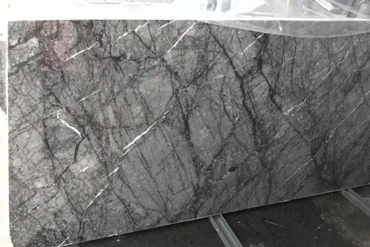 Grigio Dolomitico marble slab surface – Marmi di Carrara – grey, green (5)