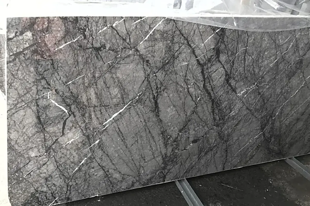Grigio Dolomitico Marmor, Plattenoberfläche – Marmi di Carrara – grau, grün (5)