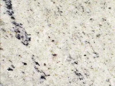 Inari White granito, campione lucido – Marmi di Carrara – avorio, grigio chiaro (1)
