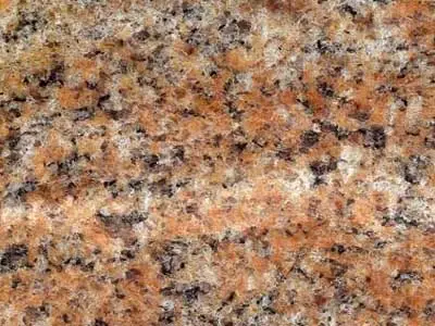 Indian Juparaná granite polished sample – Marmi di Carrara – gold, brown (1)