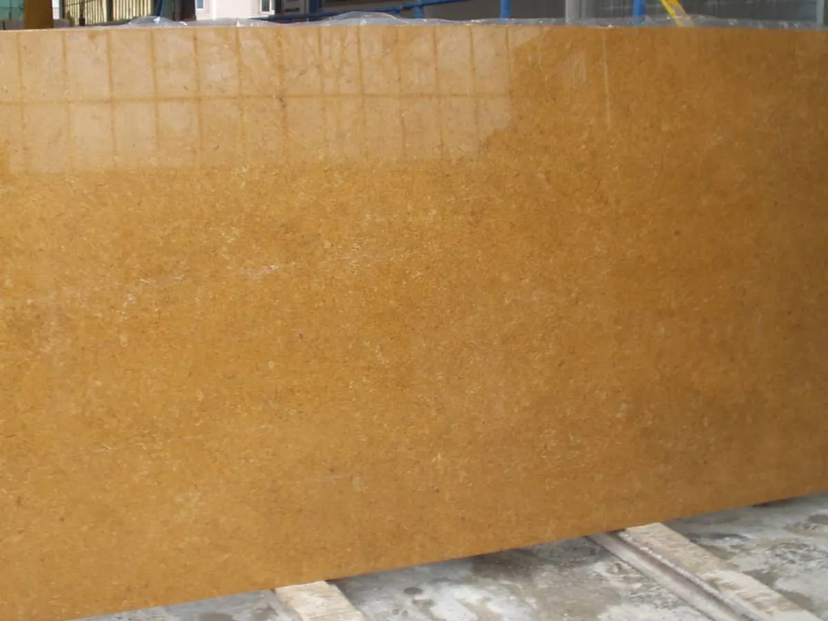 Indus Gold мрамор, полированный образец – Marmi di Carrara – золотистый, коричневый (4)