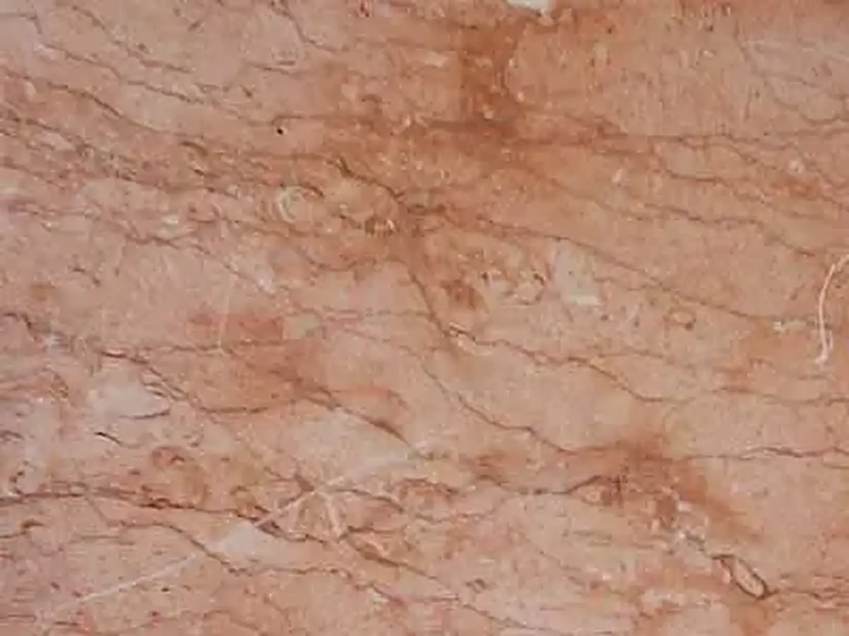 Iran M 205 calcare, campione lucido – Marmi di Carrara – oro, rosa (1)