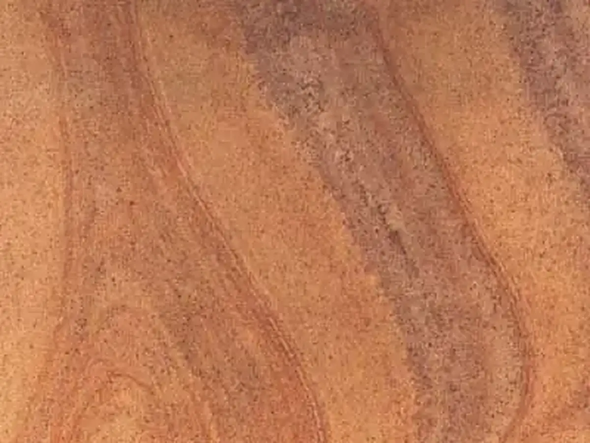 Jaipur Rainbow sandstone polished sample – Marmi di Carrara – gold (1)