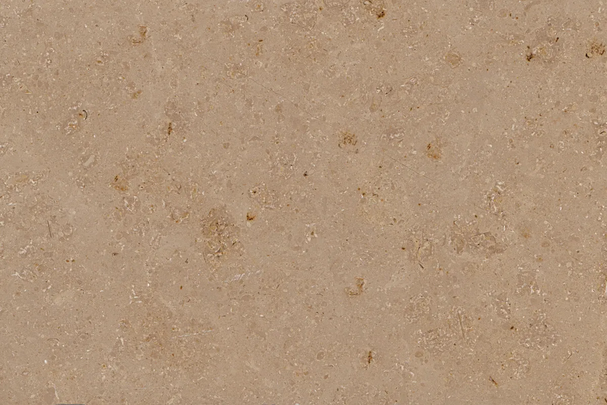 Jura Beige limestone polished sample – Marmi di Carrara – gold (1)