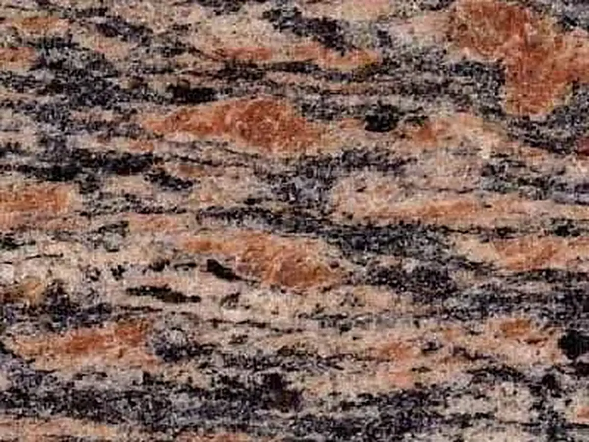 Kalguvara granite polished sample – Marmi di Carrara – grey, brown (1)