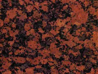 Karelia Red гранит, полированный образец – Marmi di Carrara – чёрный, ржаво-красный (1)