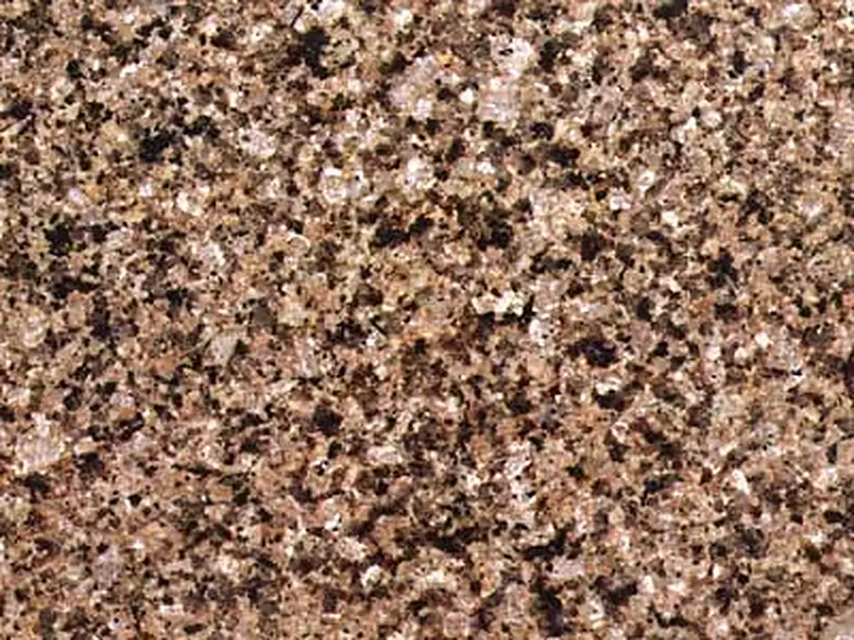 Knaupsholz Granit, polierte Probe – Marmi di Carrara – braun, grau (1)