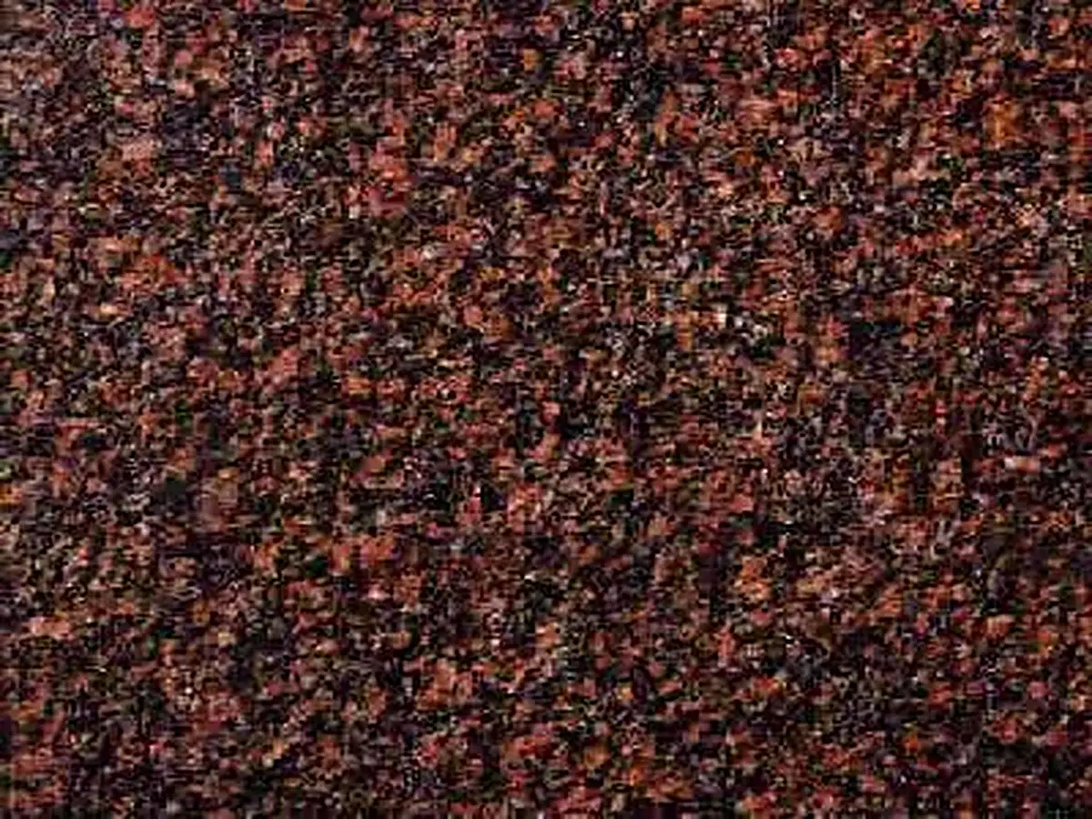 Kuru Red - Brown гранит, полированный образец – Marmi di Carrara – коричневый, чёрный (1)