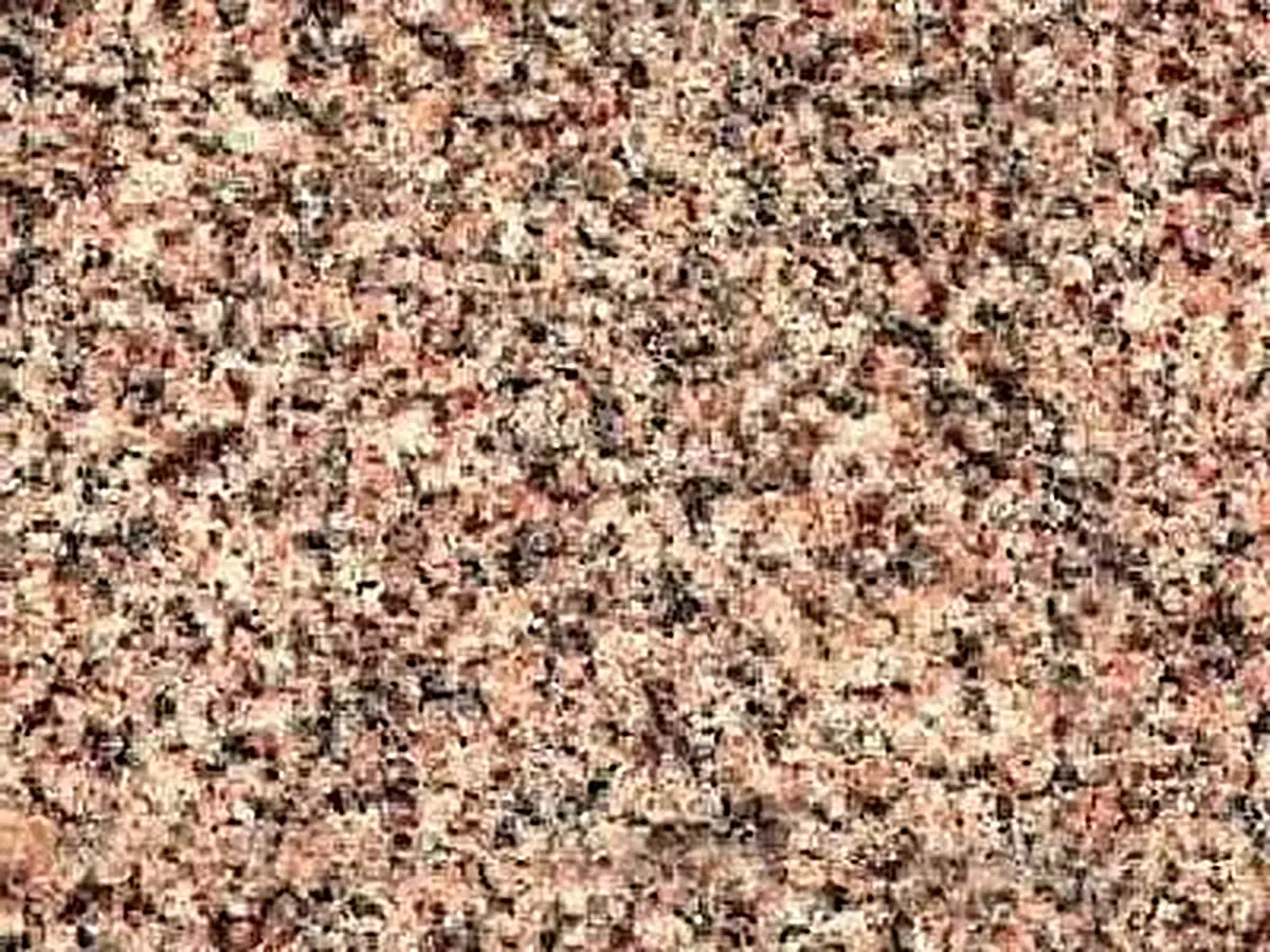 Laurentian Pink Granit, polierte Probe – Marmi di Carrara – grau, beige (1)