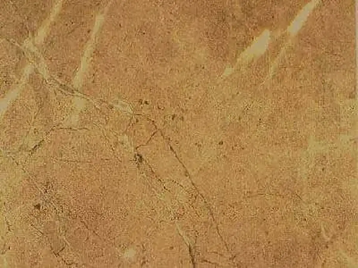 Ligourio limestone polished sample – Marmi di Carrara – gold (1)