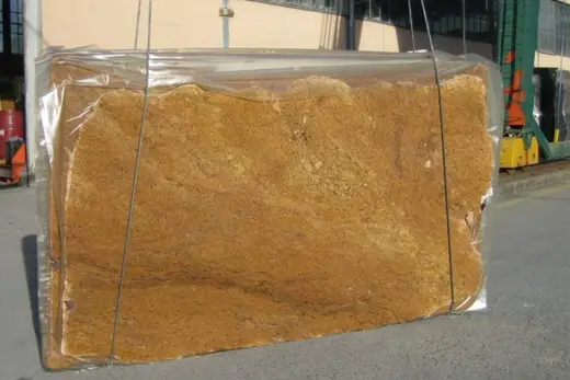 Madura Gold marble slab surface – Marmi di Carrara – gold, brown (2)
