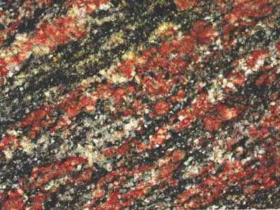 Maracana granite polished sample – Marmi di Carrara – brown, charcoal (1)