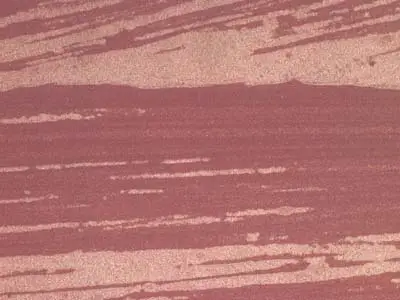 Miltenberg Sandstein, polierte Probe – Marmi di Carrara – gold, violett (1)