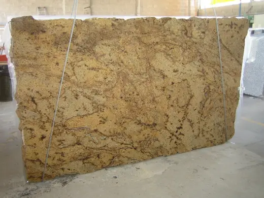 Monet marble slab surface – Marmi di Carrara – gold, brown (1)