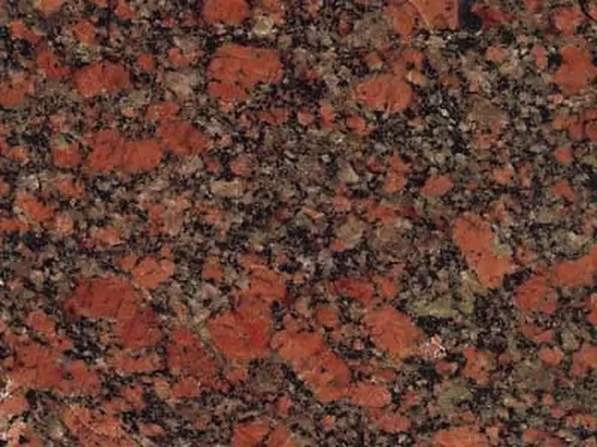 Moss granite polished sample – Marmi di Carrara – brown, charcoal (1)
