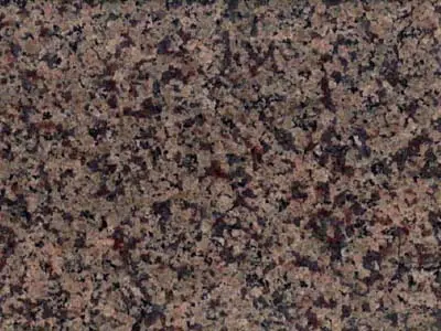 Najran Red granito, muestra pulida – Marmi di Carrara – antracita, marrón (1)