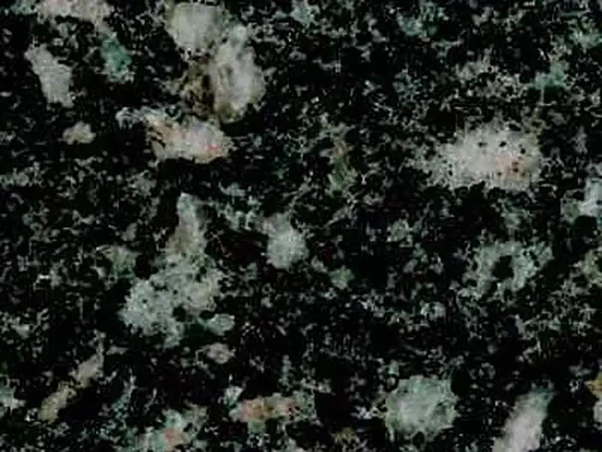 Nero Aswan granit, échantillon poli – Marmi di Carrara – noir, vert (1)