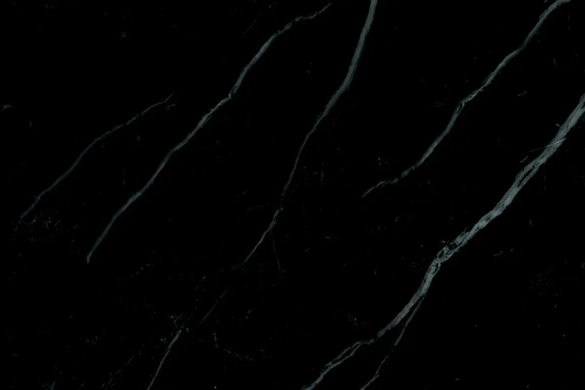 Nero Marquina marble slab surface – Marmi di Carrara – black (13)