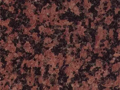 New Balmoral granite polished sample – Marmi di Carrara – brown, charcoal (1)
