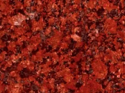 New Imperial Red granite polished sample – Marmi di Carrara – brown, rust red (1)