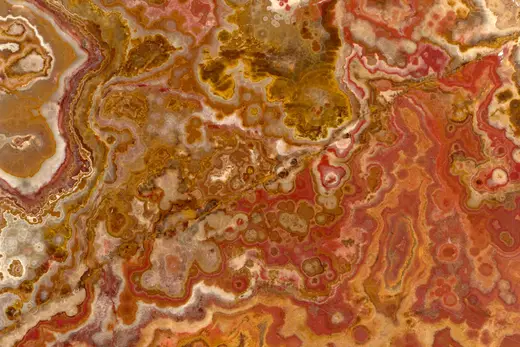 Onice Multicolor Pakistano onyx slab surface – Marmi di Carrara – rust red, gold (1)