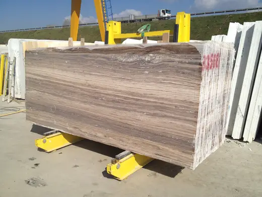 Palissandro Oniciato marble slab surface – Marmi di Carrara – beige, grey (1)