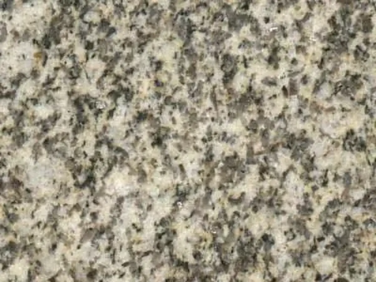 Pedra Vella de Cangas Granit, polierte Probe – Marmi di Carrara – beige, grau (1)