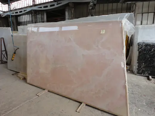 Pink Onyx onyx slab surface – Marmi di Carrara – grey, charcoal (13)