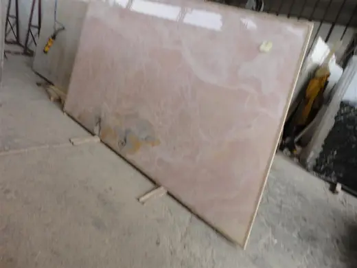 Pink Onyx onyx slab surface – Marmi di Carrara – grey, charcoal (6)