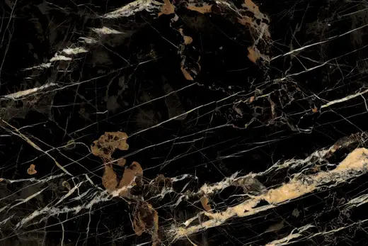 Port Laurent marble slab surface – Marmi di Carrara – black, charcoal (1)