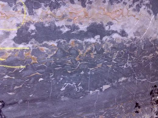 Portoro marbre, bloc de carrière – Marmi di Carrara – violet, gris clair (10)