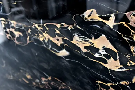 Portoro marbre, surface de dalle – Marmi di Carrara – noir, anthracite (35)