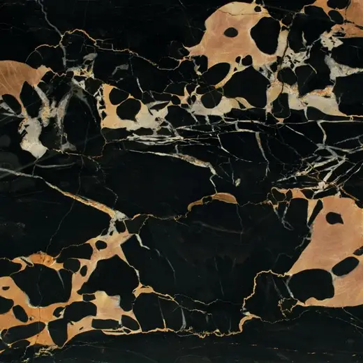 Portoro marbre, surface de dalle – Marmi di Carrara – noir, brun (38)