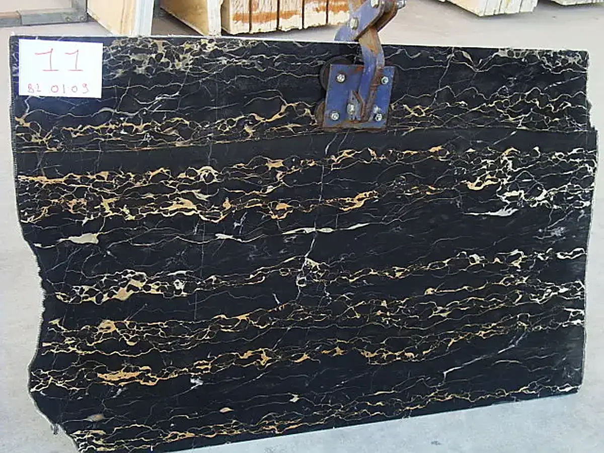 Portoro Extra marmo, superficie di lastra – Marmi di Carrara – antracite, grigio chiaro (13)