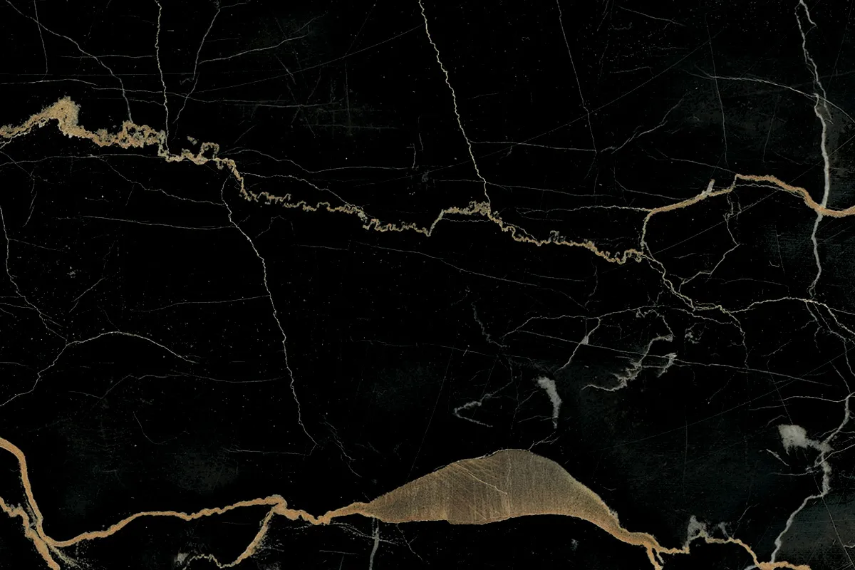 Portoro Extra marble slab surface – Marmi di Carrara – black (6)