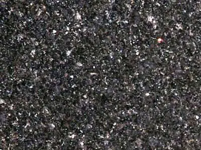 Preto Ceara Granit, polierte Probe – Marmi di Carrara – anthrazit, grün (1)