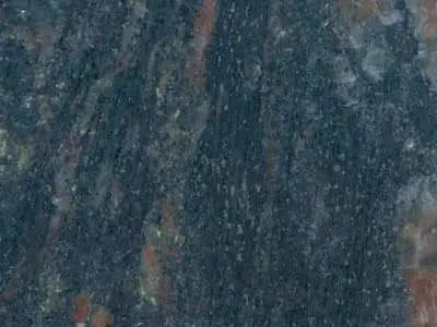 Preto Imperial granito, campione lucido – Marmi di Carrara – antracite, verde (1)