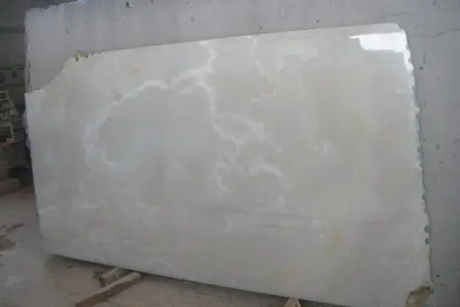 Pure White Onyx onyx slab surface – Marmi di Carrara – grey, charcoal (2)