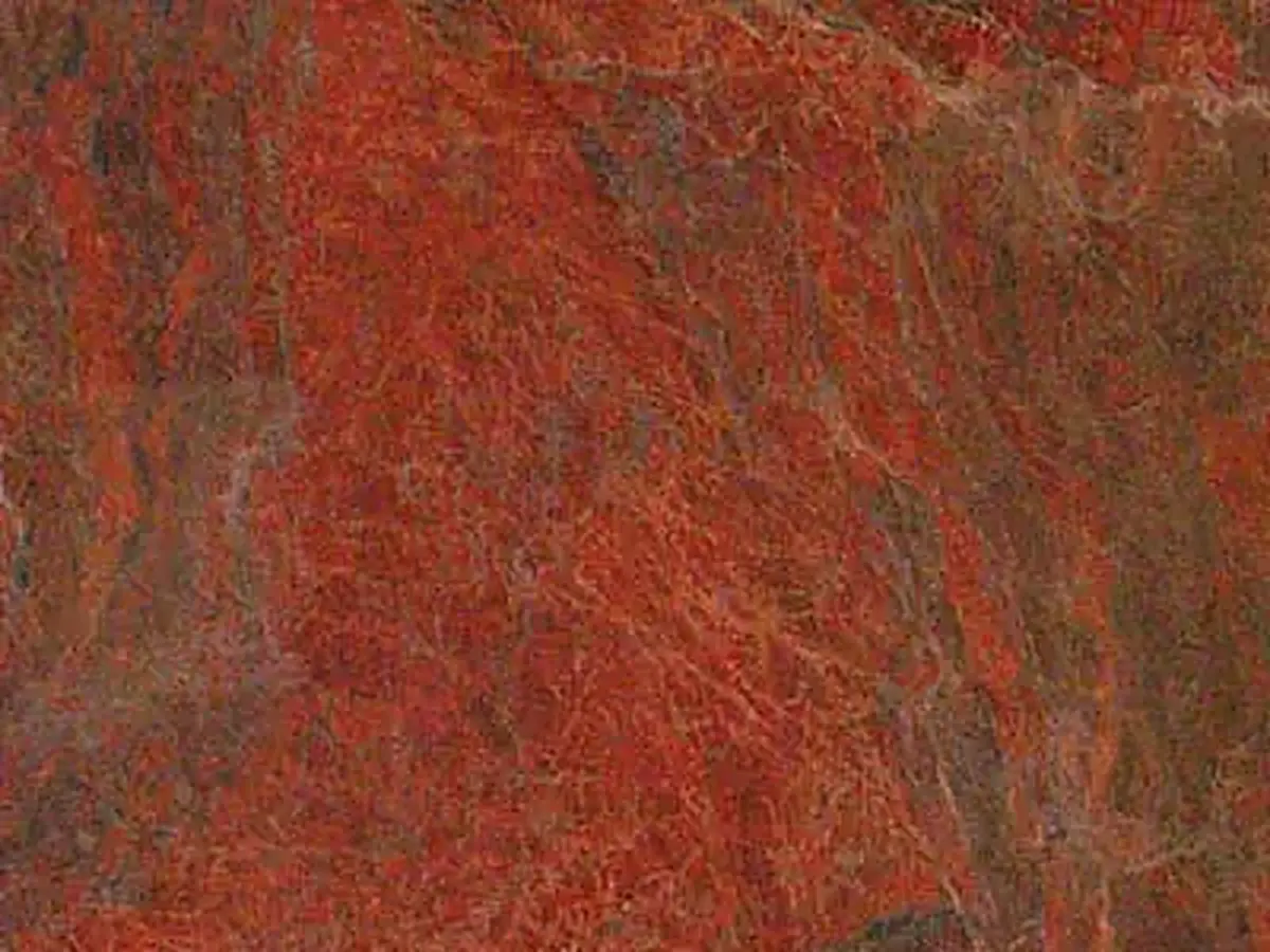 Red Diamond granite polished sample – Marmi di Carrara – rust red, brown (1)