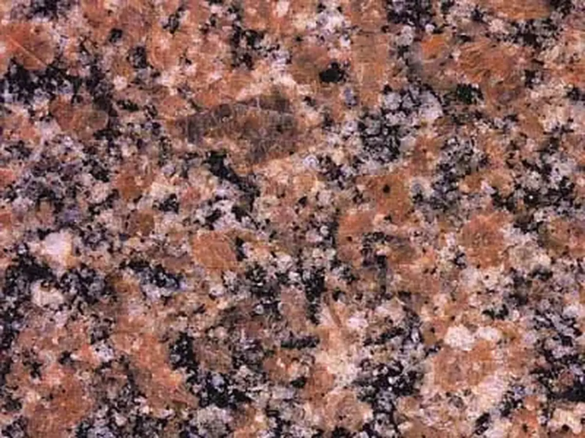 Rosa Achira granito, muestra pulida – Marmi di Carrara – gris, marrón (1)