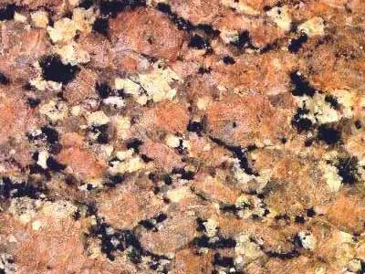 Rosa Arzova granito, muestra pulida – Marmi di Carrara – dorado, marrón (1)