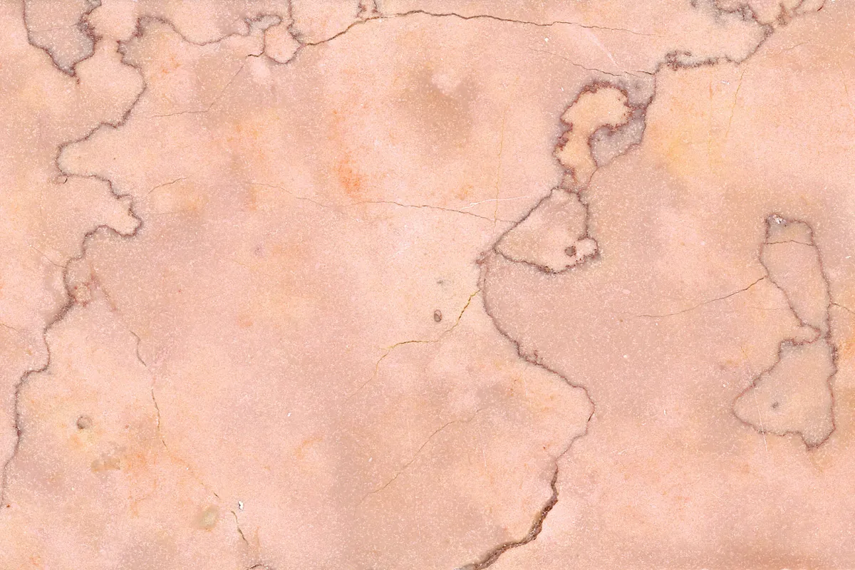 Rosa Atlantide limestone polished sample – Marmi di Carrara – ivory, pink (1)